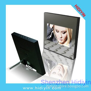 9.7 inch digital photo frame with clock,mp3,video player